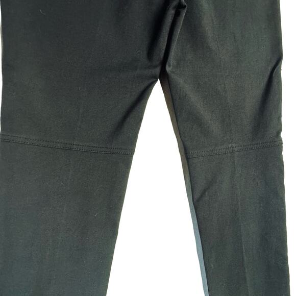Theory Pants Slacks Trousers, Women's Size 10, Tapered Leg, Zipper Ankle, Black - Picture 7 of 9